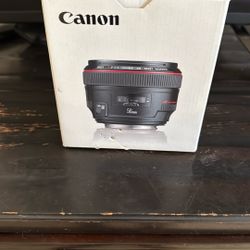 Canon Ef 50mm 1.2L USM 