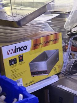 Winco FW-S500 Commercial Food Warmer — New Open Box, Tested