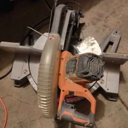 Saw with LED Cutline Indicator