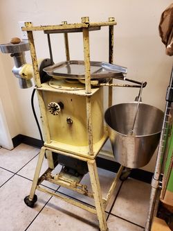 Vintage Original Norman Walker Commercial Cold Press Juicer!