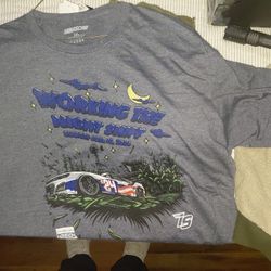 Nascar XXL WORKING THE NIGHTSHIFT  TEE SHIRT