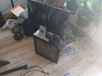 The whole setup