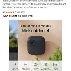 Blink Outdoor 4 - 3 Cameras & Sync Module