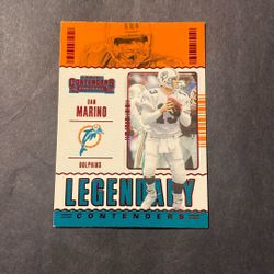 Dan Marino 2020 Legendary Contenders Red # LC-DMA
