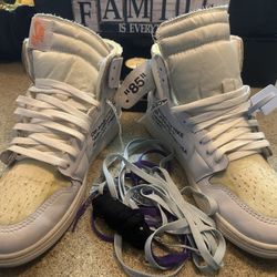 Off White Air Jordan 1 Euro 11.5 