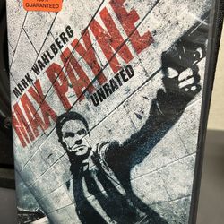 Max Payne Unrated - Mark Wahlberg DVD