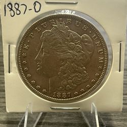 1887-O Morgan Silver Dollar