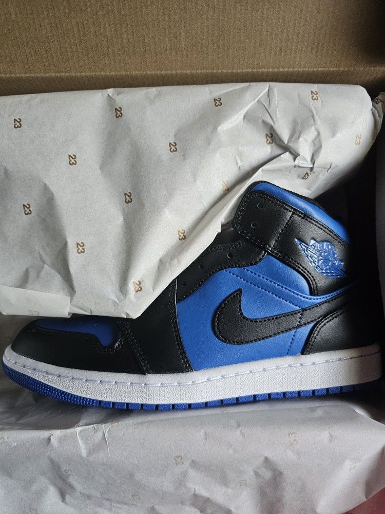 Air Jordan 1 Mid Royal Blue