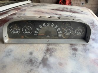 1963 gauges Chevy