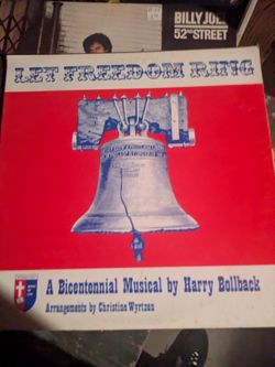 Let Freedom Ring Vinyl Record LP.  Have over 100 albums of no name n famous singers. Ask me for more information