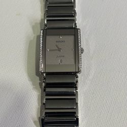 RADO diamond silver watch