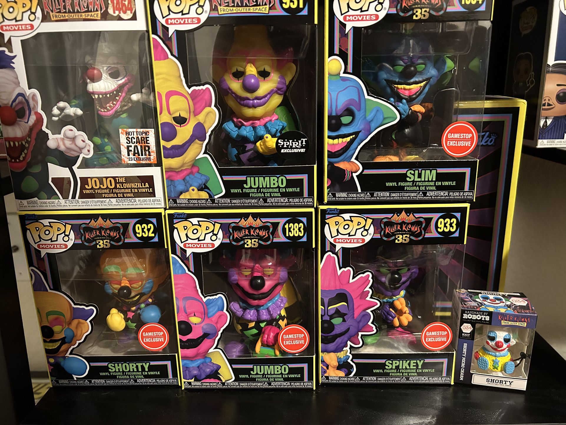 Klowns From Outer Space  Funko Pop