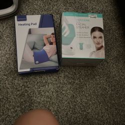 Facial Steamer And Heating Pad