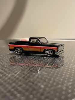 Hot Wheels Black 83 Silverado Loose