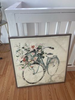 Large framed bicycle  art