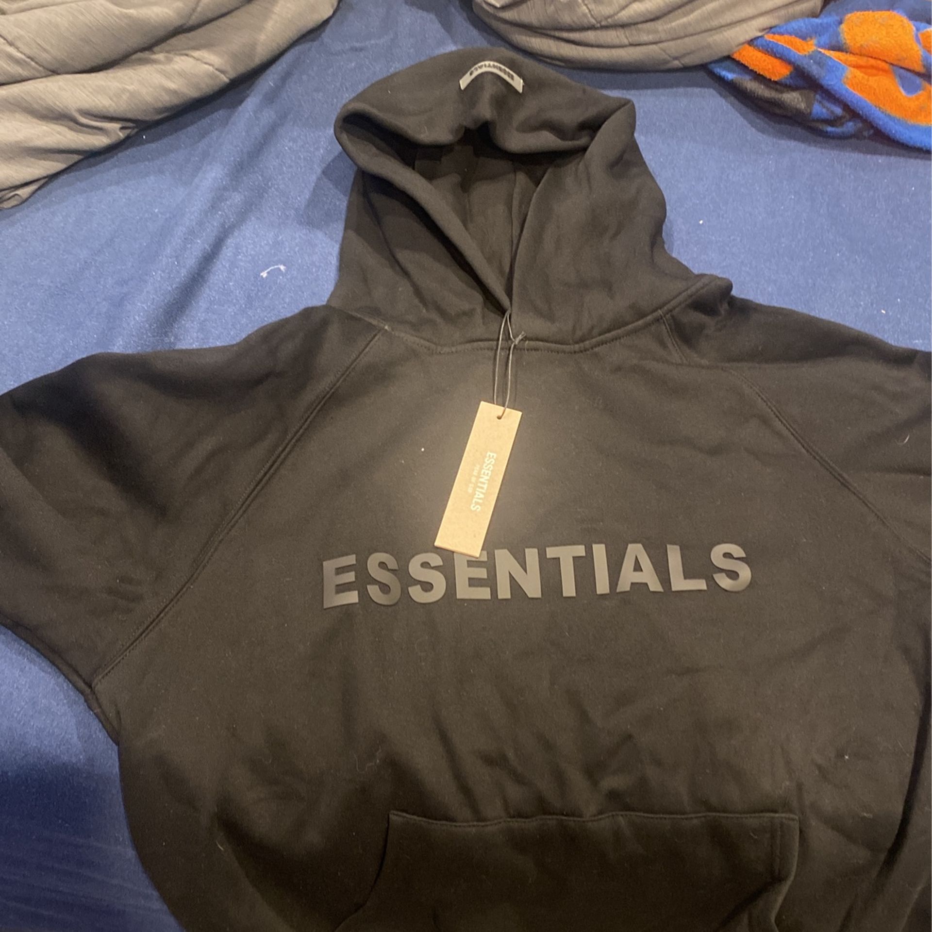 Black essentials Hoodie