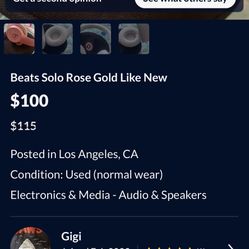 Rose Gold Beast Like New 