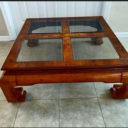Coffee Table , Schnadig Chinoiserie Mid-Century Modern