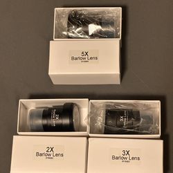 Barlow Lens Kit For Telescopes