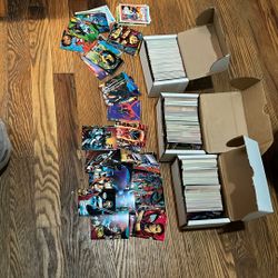 Marvel Flair Cards Whole Sets All Vintage