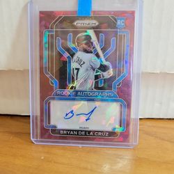 Bryan De La Cruz Rookie Autograph/25
