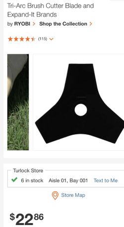 Tri-Arc Brush Cutter Blade and Expand-It Brands