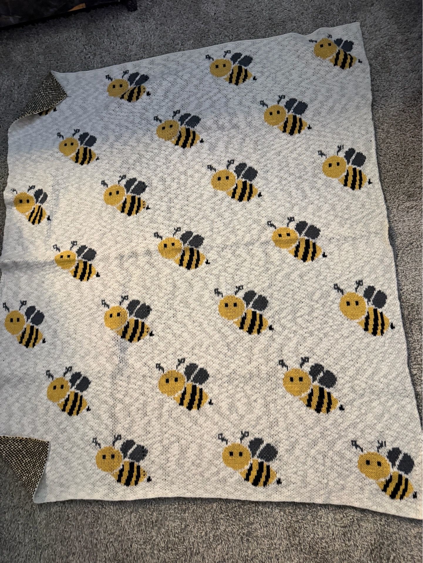Baby bee Blanket
