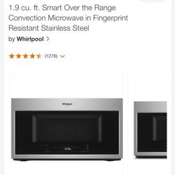 Brand New Microwave Whirlpool 