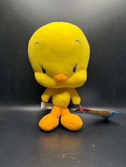(NEW) Looney Tunes Tweety Bird Plush Chibi Toy Factory Stuffed Animal 7” Doll Bird (PERFECT Birthday Gift Idea for Looney Tunes Fans and Collectors)