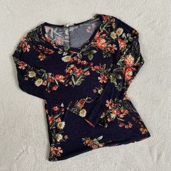 Minette Floral Long Sleeve Shirt 