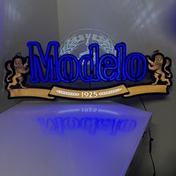 Modelo Cerveza 1925 LED Sign bar sign lights
