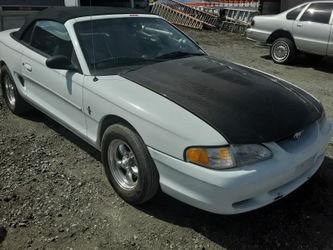 94 mustang drag car