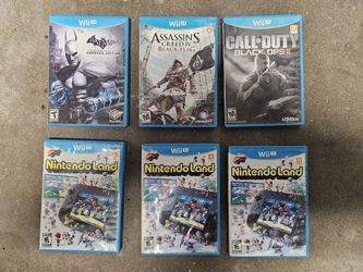 Nintendo Wii U - Variety Of Videogames - $10 Each