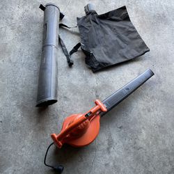Electric Corded Leaf Blower and Vacuum 
