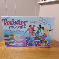 Twister Moves, The Dance & Move Game.  Factory Sealed
