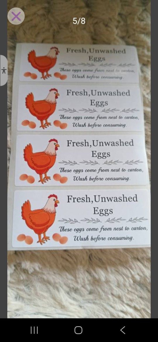 Farm Fresh Eggs $2.50 Dozen