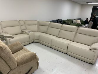 Seccionales Reclinables //  Sofas Set  recliner// power // manuales
