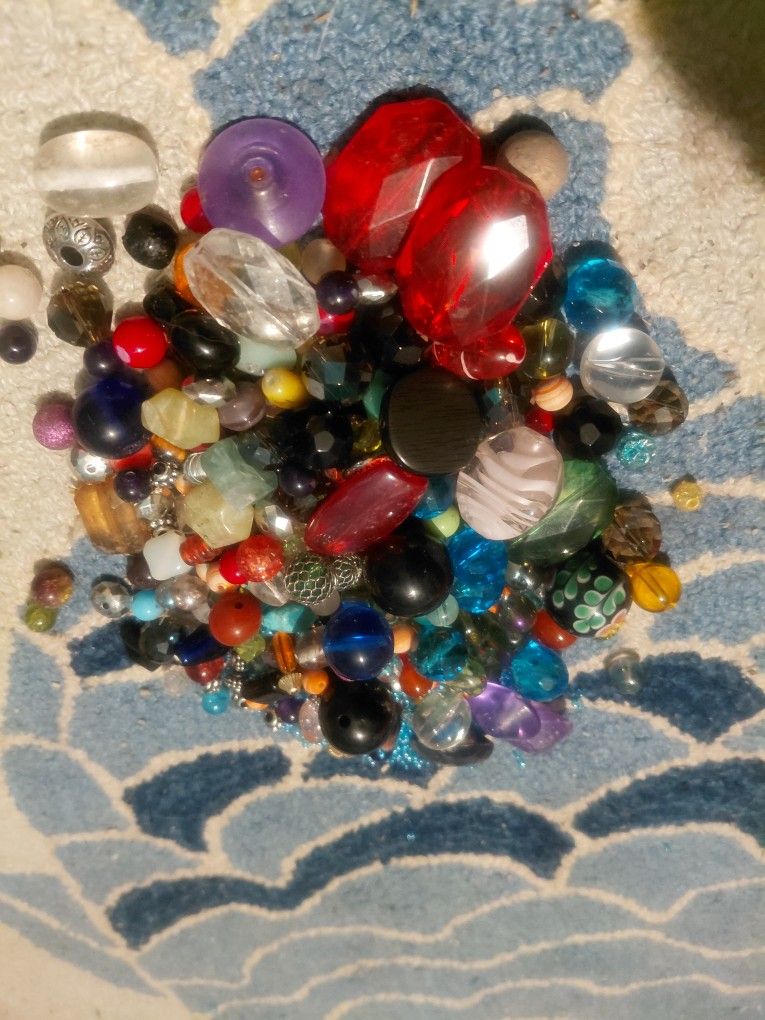Assorted Crafting Beads