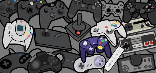 Video Game Controllers all Kinds