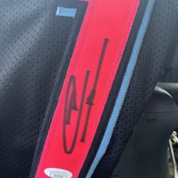 Authentic Autographed Tyler Herro Miami Heat Jersey 