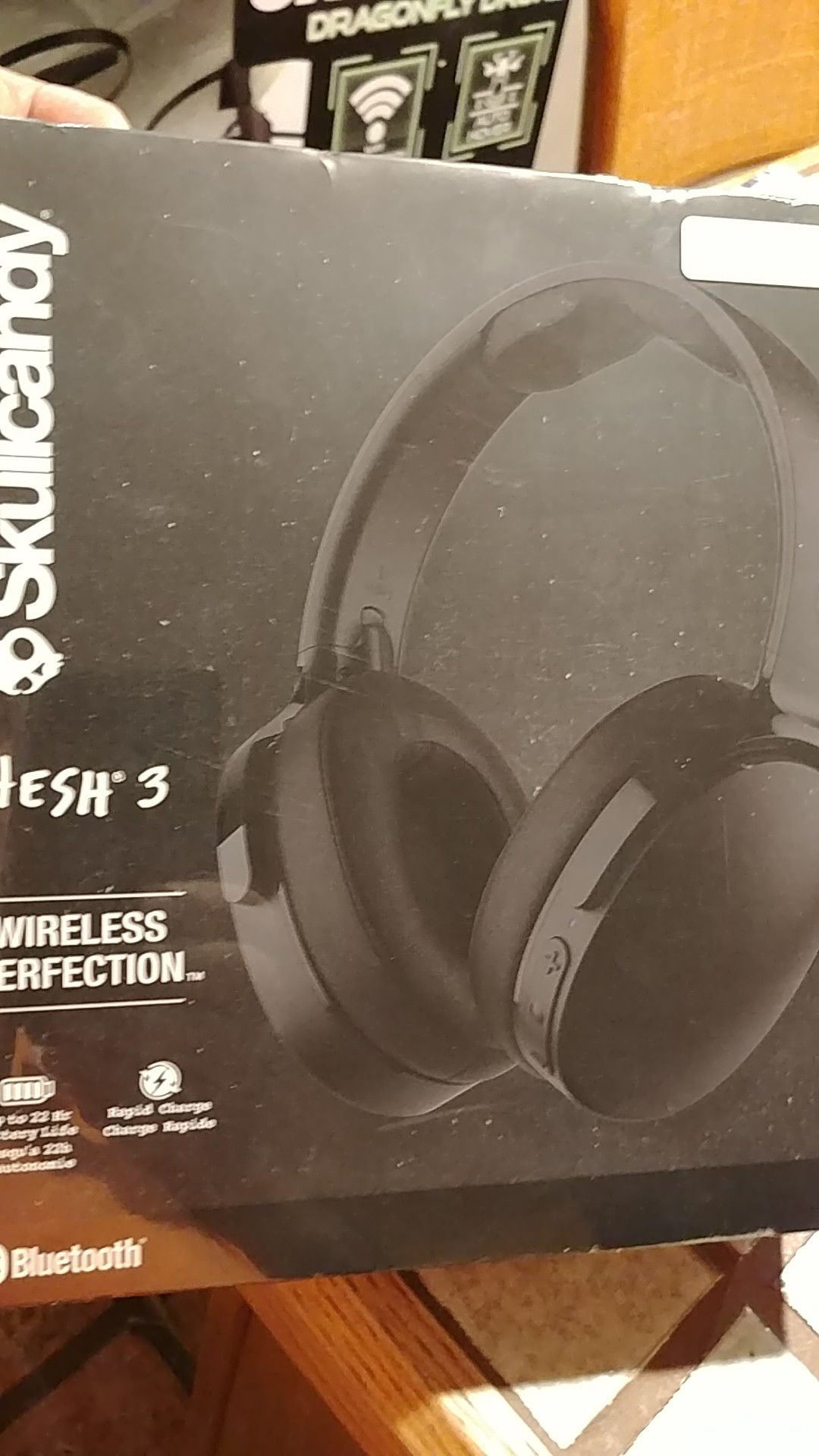 Skullcandy hesh 3 Bluetooth headphones brand new in box Father's day gift