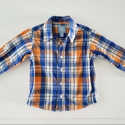 J.Khaki 2T Plaid Long Sleeve Shirt