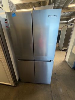 Kitchenaid 4 Door Stainless Steel Refrigerator