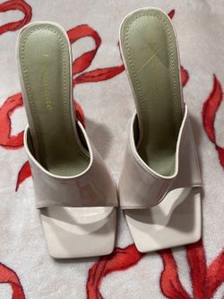 Blush Pink Heels/Mules 🩷👠