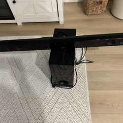 LG soundbar and Subwoofer