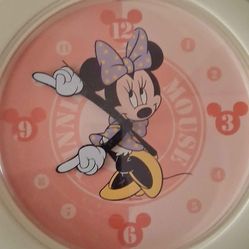 Vintage Minnie wall clock