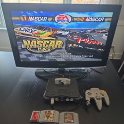 Nintendo 64 N64 With Games
