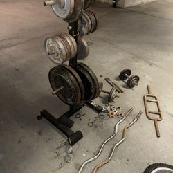 Weight Lifting Equipment Bundle