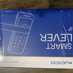 KUCACCI Smart Locks for Front Door, Smart Lock, Fingerprint Door Lock, Keyless Entry Door Lock with Handle, Door Locks with Keypads, Biometric Door Lo