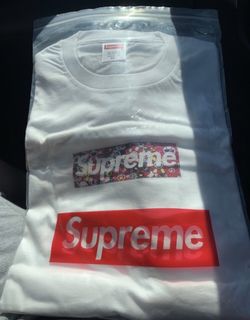 Supreme x Murakami covid 19 relief box logo tee